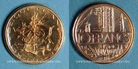 FRENCH MODERN COINS 10 francs 5e république (1959- ). Mathieu 19852. Tranche B -