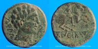 CELTIC COINS As Celtibérie. Conterbia Carbica. As, 2e siècle AC -