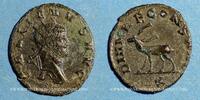 ROMAN EMPIRE Antoninien Gallien (253-268). . Rome. 10e officine, 267-268. R/: cerf -
