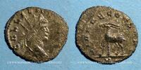 ROMAN EMPIRE Antoninien Gallien (253-268). . Rome. 11e officine, 267-268. R/: antilope -