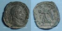 ROMAN EMPIRE Sesterce Trajan Dèce (249-251). . Rome, R/: Victoire -