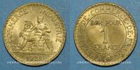 FRENCH MODERN COINS 1 franc 3e république (1870-1940). Chambre de Commerce -