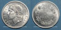 FRENCH MODERN COINS 5 francs 4e république (1947-1959). Lavrillier aluminium -
