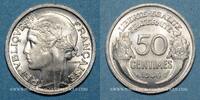 FRENCH MODERN COINS 50 centimes Gouvernement provisoire (1944-1947). Morlon -