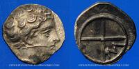 CELTIC COINS Obole Marseille. à l'éthnique, 410-380 AC -