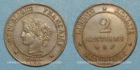 FRENCH MODERN COINS 2 centimes 3e république (1870-1940). Cérès -