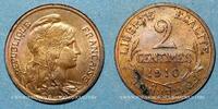 FRENCH MODERN COINS 2 centimes 3e république (1870-1940). Dupuis, -