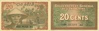 ANCIENT FRENCH COLONIES 20 cents Indochine. . Gouvernement général -