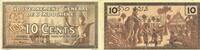 ANCIENT FRENCH COLONIES 10 cents Indochine. . Gouvernement général -