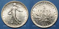 FRENCH MODERN COINS 1 franc 3e république (1870-1940). Semeuse -