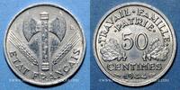 FRENCH MODERN COINS 50 centimes Etat français (1940-1944). Francisque -