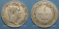 FRENCH MODERN COINS 5 francs Louis Philippe (1830-1848). tranche en creux, Lille -