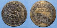 GERMANY before 1870 1/12 taler Saxe. Jean Georges IV (1691-1694). EPH. Leipzig -