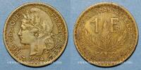OLD FRENCH COLONIES 1 franc Cameroun. Territoires sous mandat français (1919-1945). -