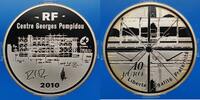 FRENCH MODERN COINS 10 euro 5e république (1959- ). Centre Georges Pompidou -