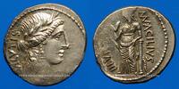 ROMAN REPUBLIC Denier vers 49 République romaine. Man. Acilius Glabrio (... 268.95 US$  +  11.00 US$ shipping