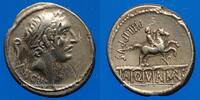 ROMAN REPUBLIC Denier vers 56 République romaine. L. Marcius Philippus (... 183.96 US$  +  11.00 US$ shipping