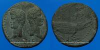 ROMAN EMPIRE Dupondius Auguste et Agrippa. . Nîmes, 9/8 - 3 AC ss+ / TTB 489.00 US$  +  11.00 US$ shipping