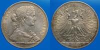 GERMANY before 1870 taler Francfort. Ville. Double -
