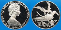 WORLD COINS (excl. EUROPE) 1 dollar 1974 Iles Vierges. Elisabeth II (195... 31.44 US$  +  11.00 US$ shipping