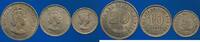 WORLD COINS (excl. EUROPE) 5 cents Malaisie. Borneo britannique. 1953, 10 cents 1960, 20 cents -