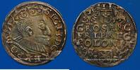 EUROPE Pologne. Sigismond III (1587-1632). Trojak Poznan -
