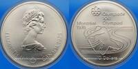 WORLD COINS (excl. EUROPE) 10 dollars Canada. Elisabeth II (1952-2022). J.O. Montréal. Canoë -