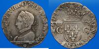 FRENCH ROYAL COINS Teston Charles IX (1560-1574). 1er type, Angers -