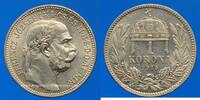 EUROPE 1 korona Hongrie. François Joseph I (1848-1916). -
