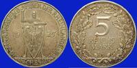 GERMANY after 1870 5 reichsmark 1925 G Allemagne. R&eacute;publique de Weimar. ... 146.35 US$  +  11.38 US$ shipping