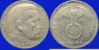 GERMANY after 1870 5 reichsmark 1936 G Allemagne. 3e reich (1933-1948). ... 40.65 US$  +  11.38 US$ shipping