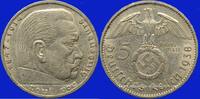 GERMANY after 1870 5 reichsmark 1938 E Allemagne. 3e reich (1933-1948). ... 42.98 US$  +  11.38 US$ shipping
