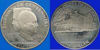 WORLD COINS (excl. EUROPE) 1 dollar 1990 P Etats Unis.  'Centenaire de l... 73.17 US$  +  11.38 US$ shipping