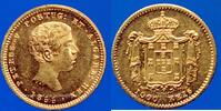 GOLD FOREIGN COINS 1000 reis 1855 Portugal. Pierre V (1853-1861).  (PTL ... 549.38 US$  +  11.38 US$ shipping