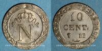 FRENCH MODERN COINS 10 centimes 1er empire (1804-1814). Strasbourg -