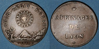 TOKENS Jeton Affinages de Lyon. cuivre -