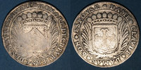 TOKENS Jeton Bourgogne. Honoré de Cherriers. C. des Mauris et son épouse Claude Damas. argent -