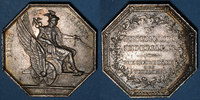TOKENS Jeton Messageries impériales. argent Gravé par Droz -