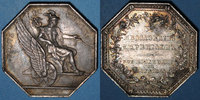 TOKENS Jeton Messageries impériales. argent Gravé par Droz -