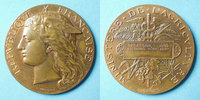 MEDALS bronze Besançon. Concours régional d'agriculture Médaille en . 50,5 mm signée Ponscarme H. -