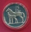 Irland 15 Euro Silber 2010 Animals of Irish Coinage - Pferde Proof in Kapsel, Zertifikat, Box & Umkarton; OVP