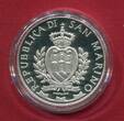 San Marino 5 Euro Silber 2017 Games of the Small States of Europe proof in capsule with certificate, orig. packaging
