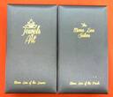 Fiji, Fidschi Inseln 2 x 10 Dollars Silber 2012 Jewels of Art - The Mona Lisa Sisters - Louvre & Prado - mit Saphir & Rubin Proof colorated with box & coa