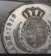 Sachsen, Albertinische Linie Konventionstaler 1813 SGH Friedrich August III. var. Römische I und 3 geändert Rand Napoleonrand see picture