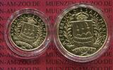 San Marino 20 und 50 Euro Gold 2006 500 Jahre Battista Belluzzi PP - Der Umkarton weist leichte Gebrauchsspuren auf Proof with box, carton & coa
