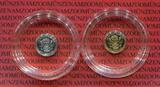 2 x 1000 Francs CFA Goldmünzen Gabun Reppa Investment Coin Set 2014 - Wunderschön dekorierte Münzen Proof with original packaging