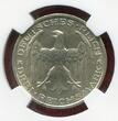 Weimarer Republik Germany 3 Mark Silber 1927 A 400 Jahre Philipps-Universität Marburg University NGC MS 63+