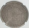 Sachsen Weimar Jena  Johann Wilhelm, 1678-1690. 1 Reichstaler 1691, auf seinen Tod. RRR ! NGC VF Det. Mount removed
