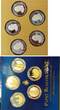Deutschland Vatikan Medaillen in Reppa Verpackung 2006 Papst Benedikt XVI. - Stationen seines Lebens Co/Ni medals silver plated with box & book