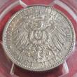 Bremen, Kaiserreich 2 Mark Silbermünze Kursmünze 1904 Kursmünze Stadtwappen PCGS Holder MS 64